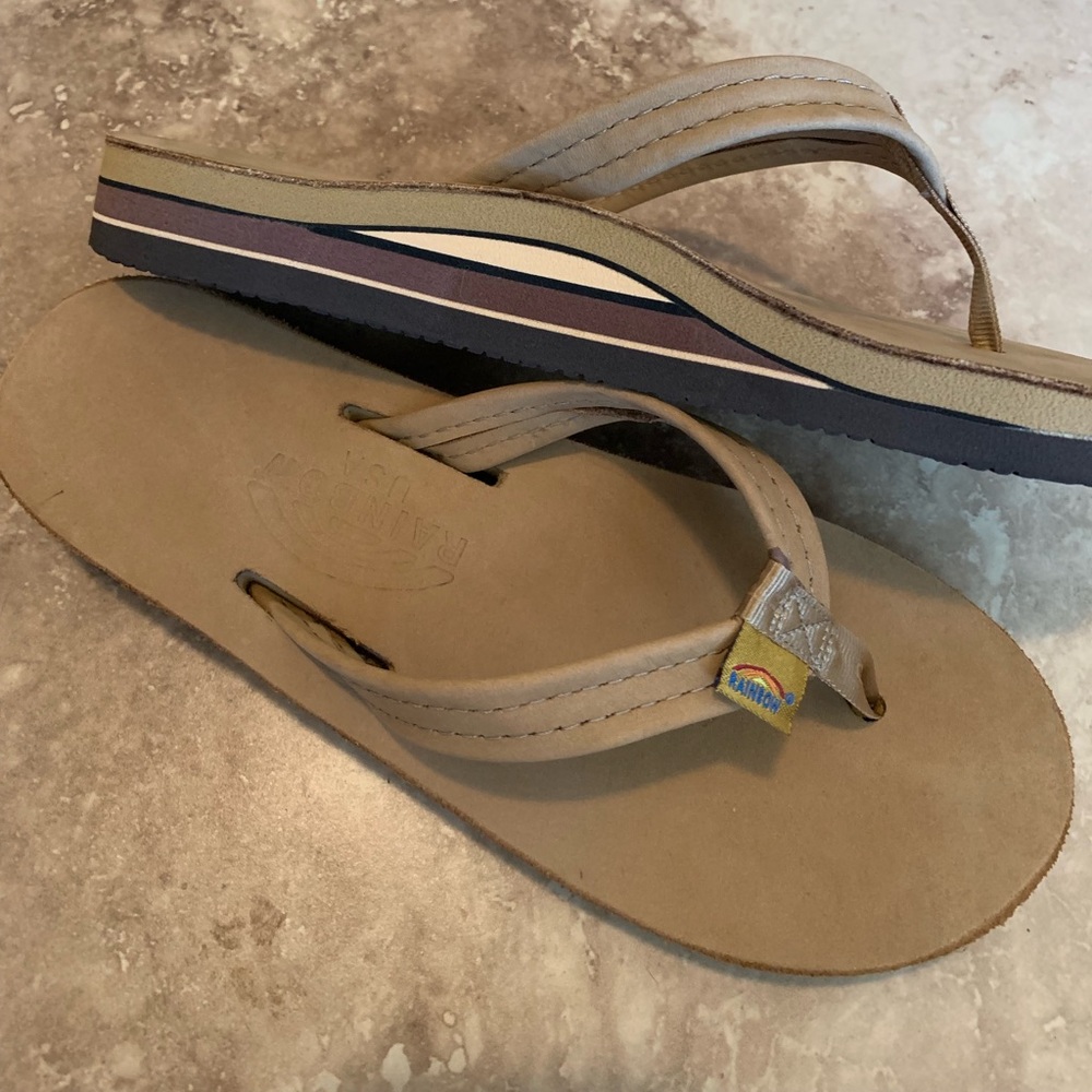 Brand New Rainbow Double Layer Premier Leather